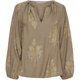 MARTA DU CHATEAU Marta du Chateau Damen bluse MdcBayleaf 7705 Shirt Fango60
