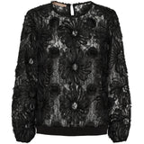 MARTA DU CHATEAU Marta du Chateau Damen bluse MdcLykke 7688 Blouse Black