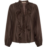 MARTA DU CHATEAU Marta du Chateau Damen bluse MdcNaira 58221M Shirt Moro