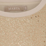 MARTA DU CHATEAU Marta du Chateau Damen bluse MdcNynne 7693 Blouse Champagne