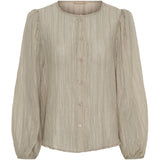 MARTA DU CHATEAU Marta du Chateau Damen bluse MdcRoselle 58136PM Shirt Fango