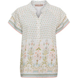 MARTA DU CHATEAU Marta du Chateau Damen bluse MdcStinna 8461 Shirt Aqua