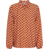 MARTA DU CHATEAU Marta du Chateau Damen hemd MdcAntares 7706 Shirt Coccio2158tpl