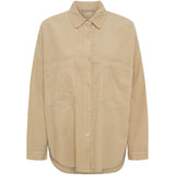 MARTA DU CHATEAU Marta du Chateau Damen hemd MdcColine 258037 Shirt Cappuccino5038