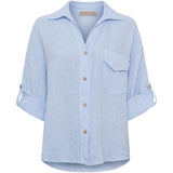 MARTA DU CHATEAU Marta du Chateau Damen hemd MdcDaira 266152 Shirt Cielo