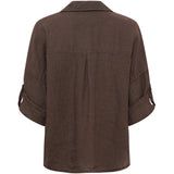 MARTA DU CHATEAU Marta du Chateau Damen hemd MdcDaira 266152 Shirt Mocha93913