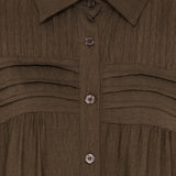 MARTA DU CHATEAU Marta du Chateau Damen hemd MdcLagoon 7546 Shirt Moro