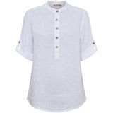 MARTA DU CHATEAU Marta du Chateau Damen hemd MdcLarisa 268434 Shirt White