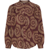 MARTA DU CHATEAU Marta du Chateau Damen hemd MdcRomy 28474M- Shirt Bordeaux