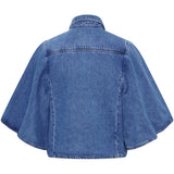 MARTA DU CHATEAU Marta du Chateau Damen jacke MdcMarika MDC237-V9081B Shirt Blue Denim