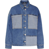 MARTA DU CHATEAU Marta du Chateau Damen jacke MdcMilja MDC238-V9079A Shirt Blue Denim