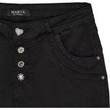 MARTA DU CHATEAU Marta du Chateau Damen jeans MdcNahla MDC227-2533 Jeans Black Denim