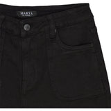 MARTA DU CHATEAU Marta du Chateau Damen jeans MdcPhilomene MDC231-806 Jeans Black Denim