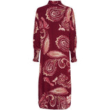 MARTA DU CHATEAU Marta du Chateau Damen kleid MdcMoss 7617- Dress Bordeaux786tpz