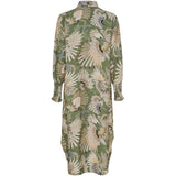 MARTA DU CHATEAU Marta du Chateau Damen kleid MdcMoss 7617- Dress Military7663tpg