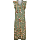 MARTA DU CHATEAU Marta du Chateau Damen kleid MdcVigdis 6303 Dress Kaki3142Tps