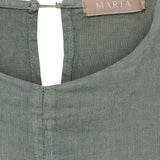 MARTA DU CHATEAU Marta du Chateau Damen oberteil MdcCeyla TC268010 Top Militare