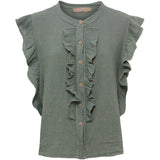 MARTA DU CHATEAU Marta du Chateau Damen oberteil MdcKarima 268433 Top Military