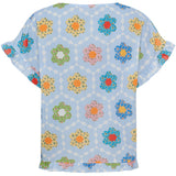 MARTA DU CHATEAU Marta du Chateau Damen oberteil MdcKasimira 268483 Top LightBlueIPA1401D2