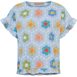 MARTA DU CHATEAU Marta du Chateau Damen oberteil MdcKasimira 268483 Top LightBlueIPA1401D2