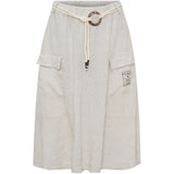 MARTA DU CHATEAU Marta du Chateau Damen rock MdcEvania 70097 Skirt Beige