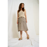 MARTA DU CHATEAU Marta du Chateau Damen rock MdcEvania 70097 Skirt Fango