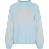 MARTA DU CHATEAU Marta du Chateau Damen strick MdcAria 8111 Knit Light Blue/Beige