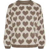 MARTA DU CHATEAU Marta du Chateau Damen strick MdcCara 9688 Knit Dark Fango
