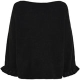 MARTA DU CHATEAU Marta du Chateau Damen strick MdcElderflower 30003 Knit Black