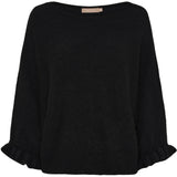 MARTA DU CHATEAU Marta du Chateau Damen strick MdcElderflower 30003 Knit Black