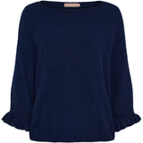 MARTA DU CHATEAU Marta du Chateau Damen strick MdcElderflower 30003 Knit Blue2902