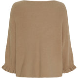MARTA DU CHATEAU Marta du Chateau Damen strick MdcElderflower 30003 Knit Camello3921