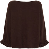 MARTA DU CHATEAU Marta du Chateau Damen strick MdcElderflower 30003 Knit Chocolate2916
