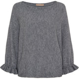 MARTA DU CHATEAU Marta du Chateau Damen strick MdcElderflower 30003 Knit GrigioAntracite2901