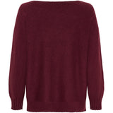 MARTA DU CHATEAU Marta du Chateau Damen strickjacke MdcFallon 9511B Knit Bordeaux2781
