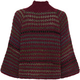 MARTA DU CHATEAU Marta du Chateau Damen strickjacke MdcFatima 25453 Knit Bordeaux