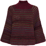 MARTA DU CHATEAU Marta du Chateau Damen strickjacke MdcFatima 25453 Knit Bordeaux