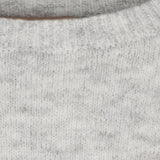 MARTA DU CHATEAU Marta du Chateau Damen strickjacke MdcLone 9644 Knit LightGrey9006