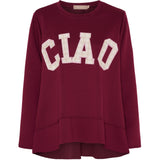 MARTA DU CHATEAU Marta du Chateau Damen sweatshirt MdcCharline 85783 Restudsalg Wine