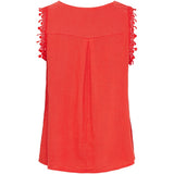 MARTA DU CHATEAU Marta du Chateau Damen top MdcHolly 258355 Top Red5604
