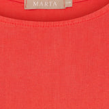 MARTA DU CHATEAU Marta du Chateau Damen top MdcHolly 258355 Top Red5604