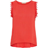 MARTA DU CHATEAU Marta du Chateau Damen top MdcHolly 258355 Top Red5604