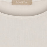 MARTA DU CHATEAU Marta du Chateau Damen top MdcHolly 258355 Top Sabbia1752