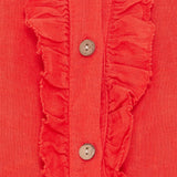 MARTA DU CHATEAU Marta du Chateau Damen top MdcMalene 258356 Top Red5604