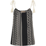 MARTA DU CHATEAU Marta du Chateau Damen top MdcTanya 258620 Restudsalg Black/WhiteMC1488