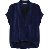 MARTA DU CHATEAU Marta du Chateau Damen weste MdcIsla 55080 Vest BlueNavy1