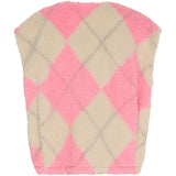 MARTA DU CHATEAU Marta du Chateau Damen weste MdcPam 26801 Vest Beige/Rose