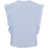 MARTA DU CHATEAU Marta du Chateau Damen oberteil MdcKarima 268433 Top Cielo
