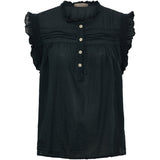 MARTA DU CHATEAU Marta du chateau Damen Bluse MDCFAUNA 84380 Blouse Black
