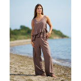 MARTA DU CHATEAU Marta du chateau Damen Hose 62273 Pant Cold brown